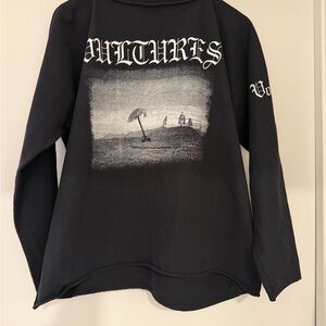 Yeezy Black Graphic Long Sleeve Tee